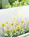 Sichtschutzfolie Motiv Pusteblume G823