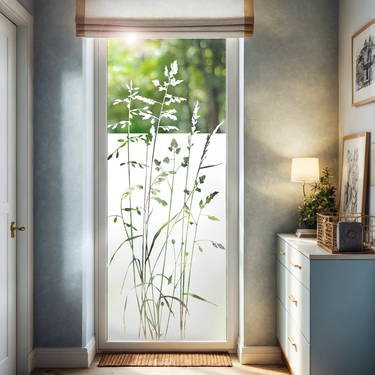 Fensterfolie Balkonfolie Sichtschutzfolie für große Fenster