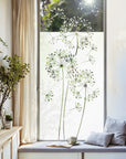 Sichtschutzfolie für bodentiefe Fenster Motiv Pusteblume