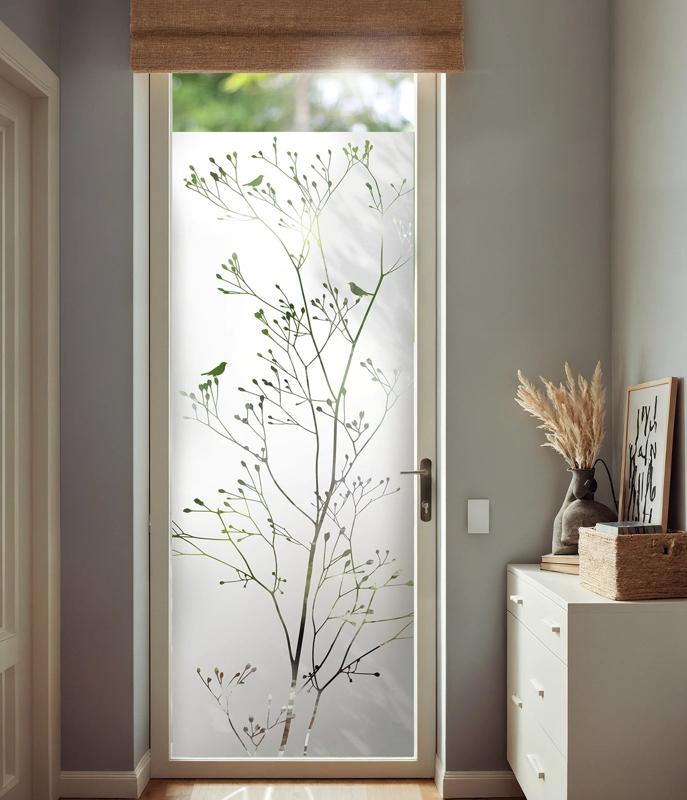 Sichtschutzfolie für Fenster und Glastüren. Motiv g524 – Grafolex