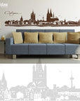 Wandtattoo Skyline Köln w106