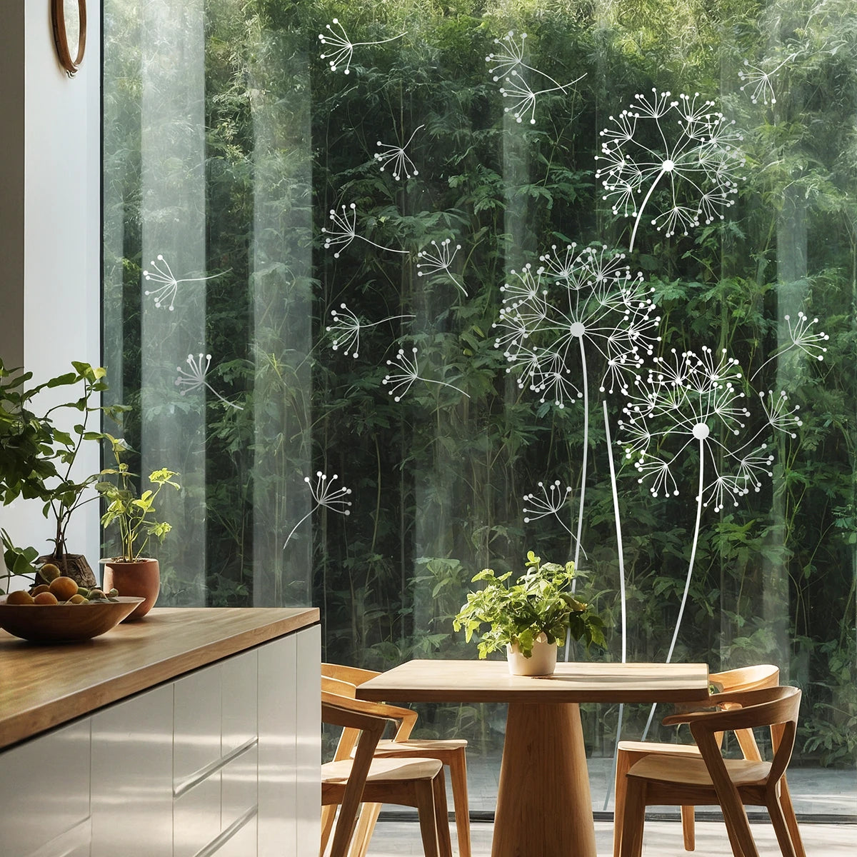 Grass door film window film glass decor glass door sticker sandblast look G417