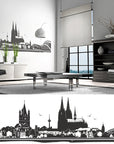Wadtattoo Köln Cologne Skyline Wand Aufkleber