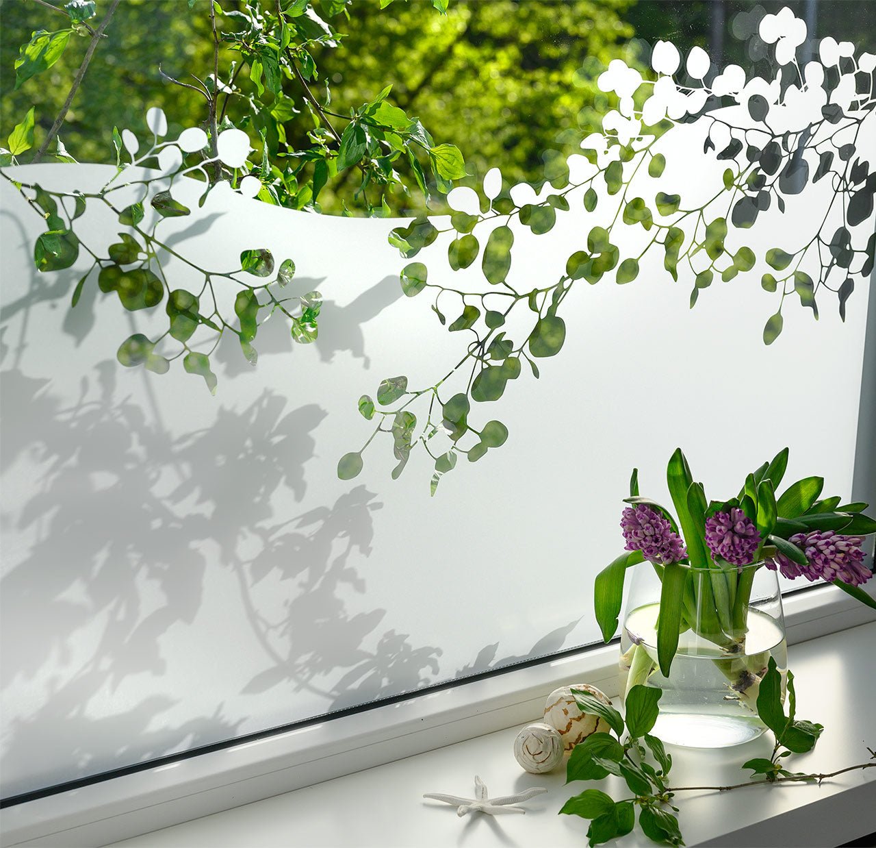 Fensterfolie für jeden Raum. Motiv
