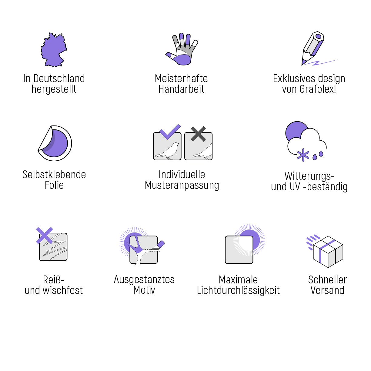 SichtschutzfolieFensterfolie Schmetterlinge g418
