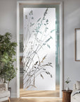 GlasdekorfolieGlasdekorfolie Glastürfolie "Gartengräser". Motiv G534