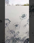 Bedruckte Fensterfolie Motiv Blume G811