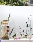 Moderne folie für Fenster. Sichtschutzfolie "Wildblumen und Gräser" für Küche, Esszimmer G425