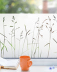 FensterfolieFensterfolie Wildgräser Heimische Gräser G428