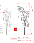 WandtattooWandtattoo Baum mit Vögeln. Motiv w401