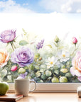 Fensterfolie Motiv Rosen g824