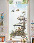 Fensterfolie für Kinderzimmer Motiv Skroobsly G854