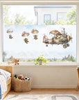 Fensterfolie für Kinderzimmer Motiv Skroobsly G856