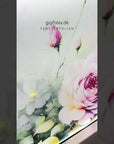 Fensterfolie Motiv Rosen g824