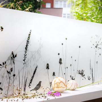 FensterfolieFensterfolie Wildblumen und Gräser G425