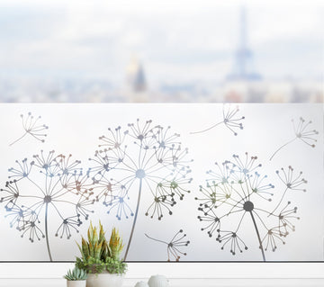 Heim & GartenPusteblume Fensterfolie G417